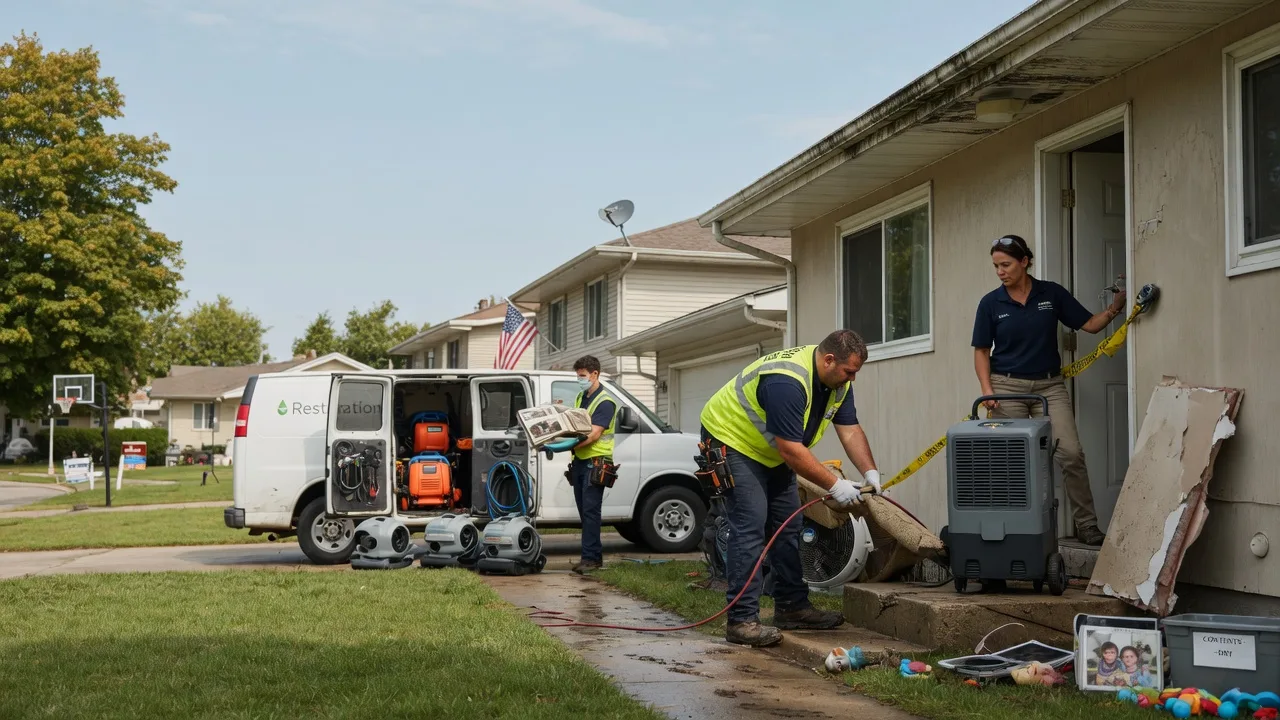 Water Damage Restoration in Centralia, KS near me